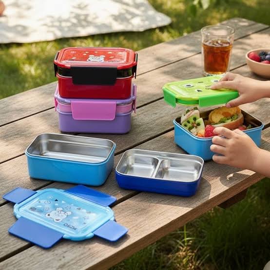 Lunch Boxes And Water Bottles