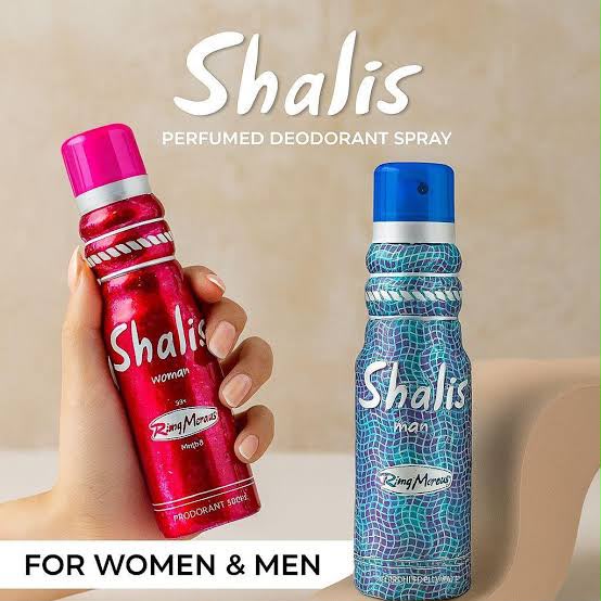 Shalis Perfumed Deodorant Spray – Long-Lasting Fragrance for Women & Men