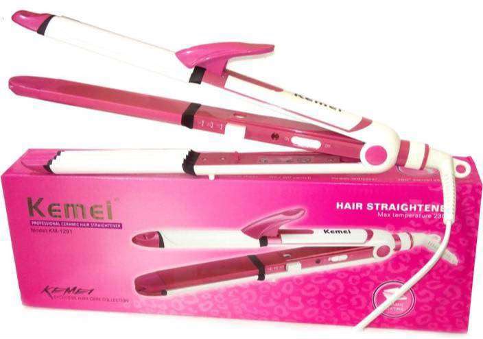 2-in-1 Hair Curler & Straightener