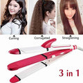 2-in-1 Hair Curler & Straightener