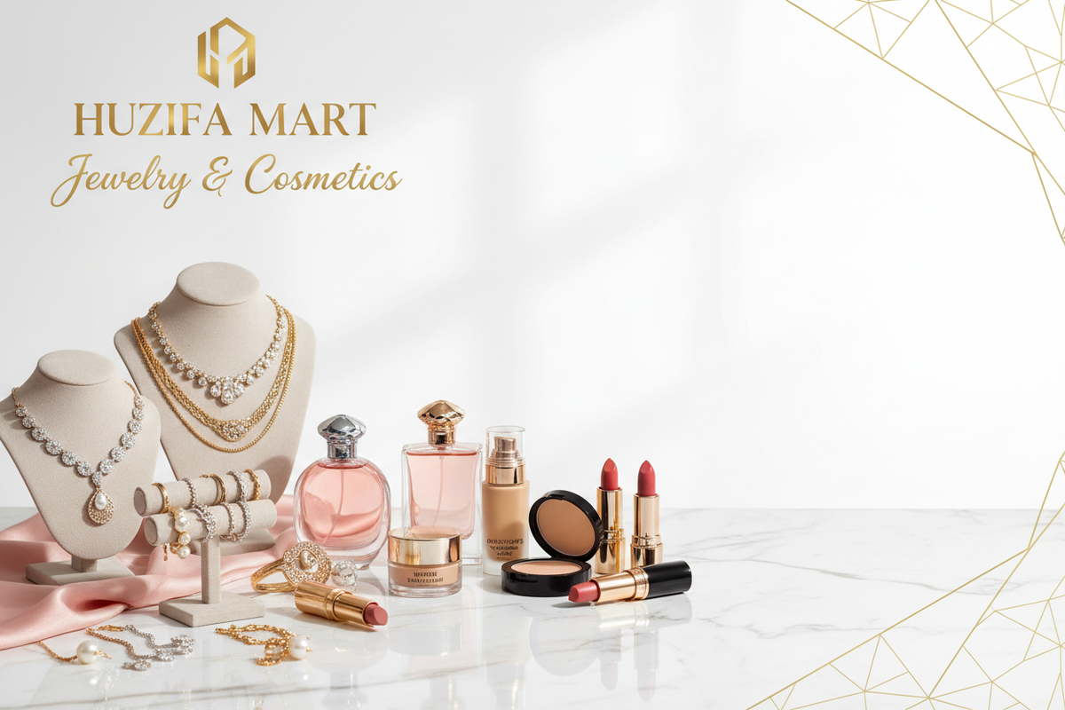 Jewelry & Cosmetics Banner
